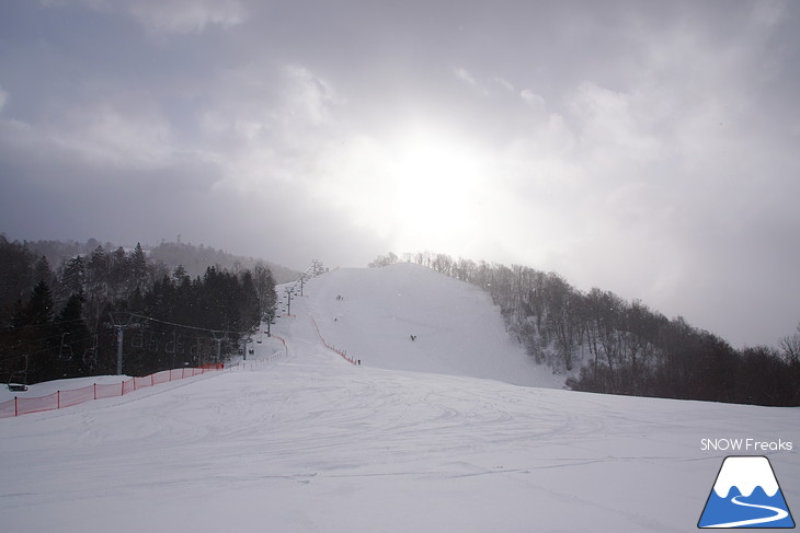 日高国際スキー場 極上パウダーの日高山脈を滑る。